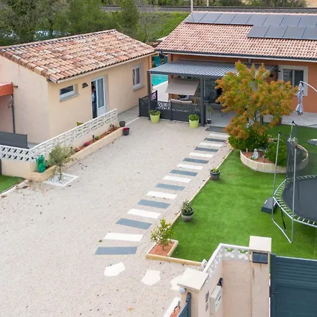 Loge Au Ptitbonheur - Piscine Pres De Montelimar * Savasse